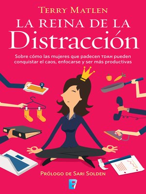 cover image of La reina de la distracción